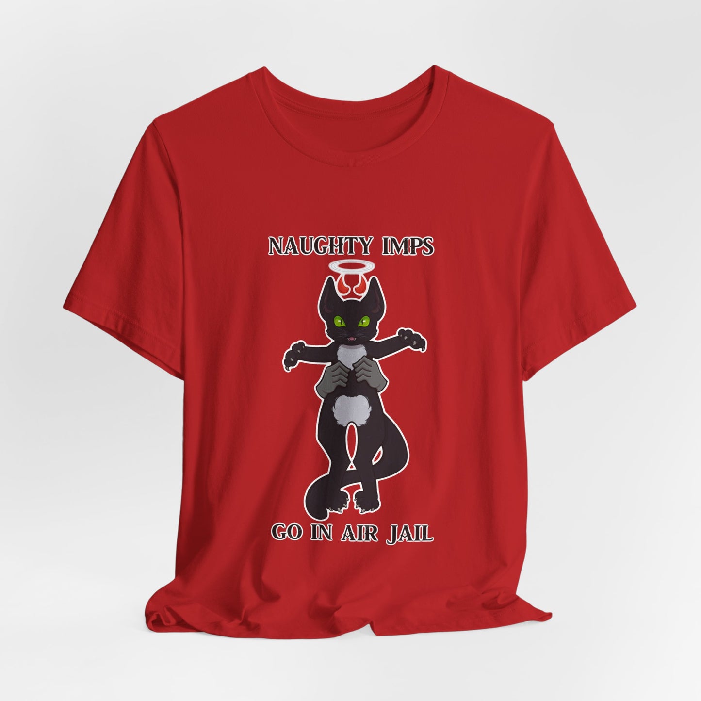 "Naughty Imps Go In Air Jail" T-Shirt