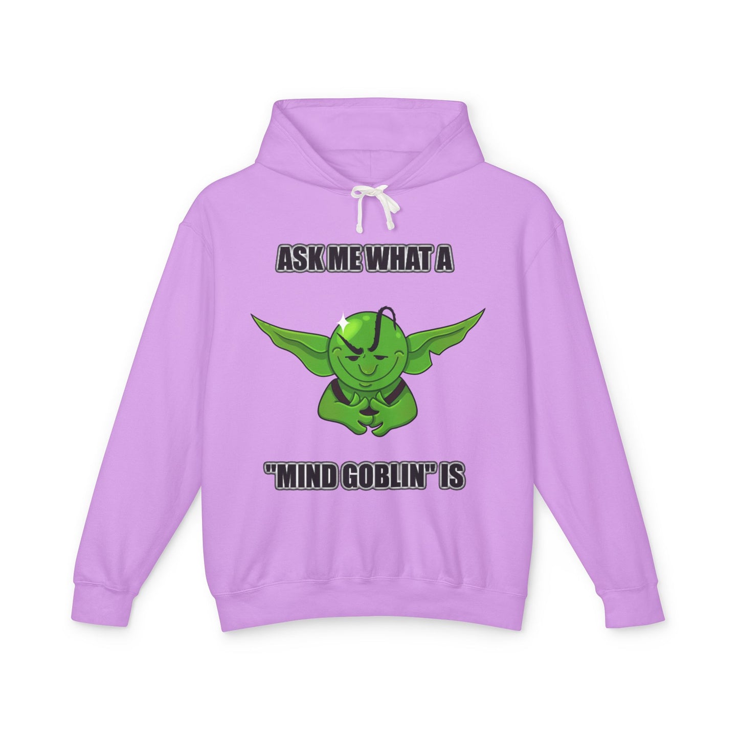 "Mind Goblin" Unisex Lightweight Hooded Sweatshirt